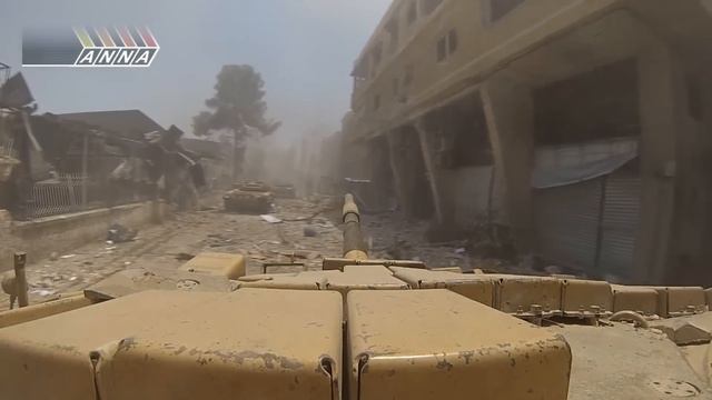 ᴴᴰ Tanks with GoPro's™ , get destroyed in Jobar Syria ♦ subtitles ♦ смотреть онлайн