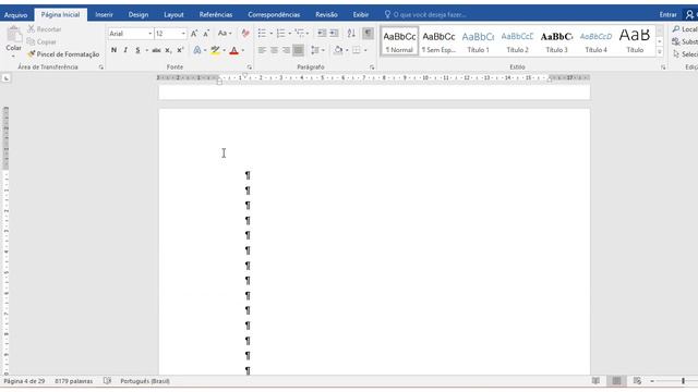Como excluir página em branco no word 2017 – Deletar no documento смотреть онлайн