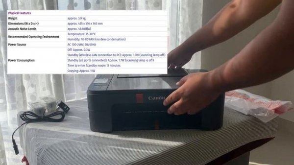 Canon PIXMA TS3140 Black | UNBOXING | Mohsin´s Inception 786