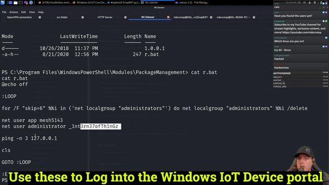 Hackthebox.eu omni walkthrough (user and root) 2020 смотреть онлайн