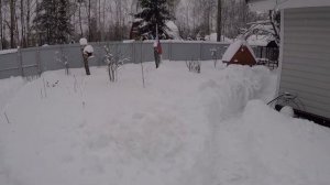 КАК ПОЧИСТИТЬ КРЫШУ ОТ СНЕГА НА ДАЧЕ ЛЁГКИЙ СПОСОБ