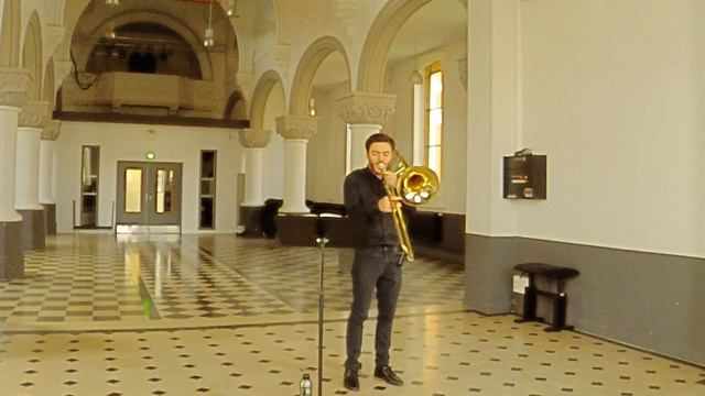 Advanced etudes for bass trombone from Pederson (7th study), Enzo Mini смотреть онлайн