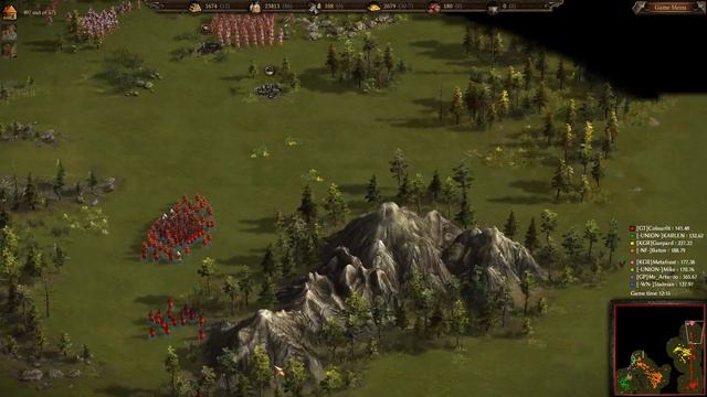 Cossacks 3 | 4v4 0pt | How to Counter Poland | смотреть онлайн