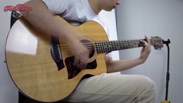 Taylor 355-CE Spruce-Sapele 12- string at The Fellowship of Acoustics смотреть онлайн