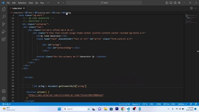 How to make QR Code Generator in Bootstrap 5 ? #webdevelopment #website смотреть онлайн