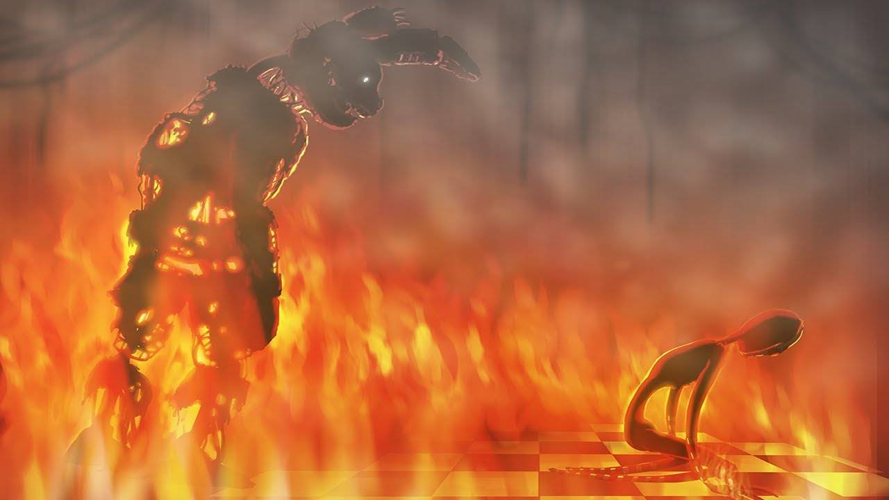 ИСТОРИЯ ПРОЩЕНИЯ КОНЕЦ ☘ SPRINGTRAP AND PUPPET ☘ FNAF КОМИКС № 3 #349 смотреть онлайн