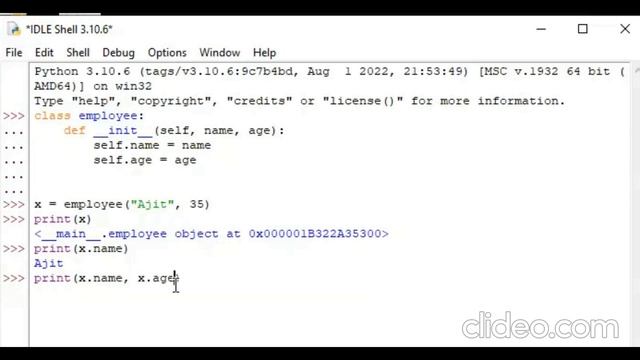 Python Class, Object | Python Tutorial for Beginners in HINDI #23 смотреть онлайн