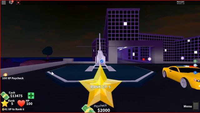 ROBLOX. Нова гра MadCity. Я полісмен і в мене напарник СОБАКА !!!! Всі до нас. смотреть онлайн