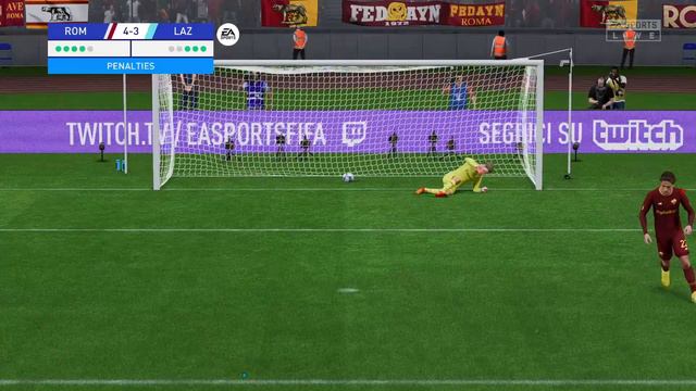 Serie A | ROMA vs LAZIO | [Penalty shootout] FIFA 23 смотреть онлайн
