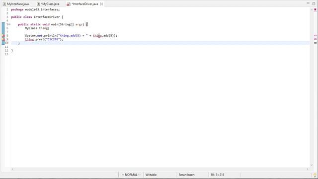 Java Interfaces смотреть онлайн