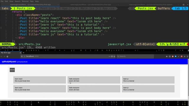 4- React - JSON Files - جلسات جافاسكربت смотреть онлайн