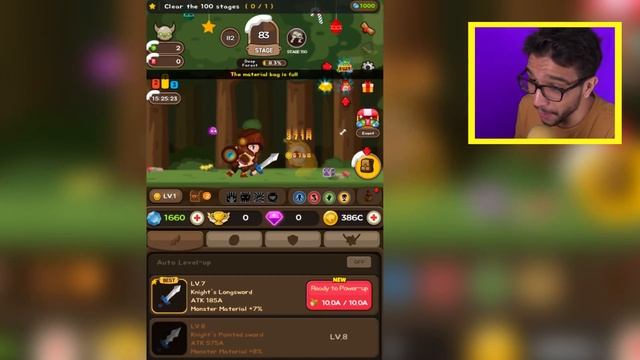HOW STRONG IS THE MOST OVERPOWERED KNIGHT EVOLUTION? (9999+ LEVEL WEAPON) l Cash Knight New Game смотреть онлайн