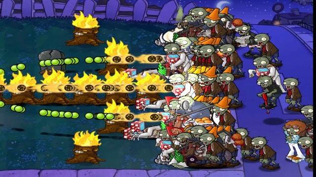 Plants vs Zombies Hack - 1 Threepeater Hack vs 99 Giga Gargantuar Zombie смотреть онлайн