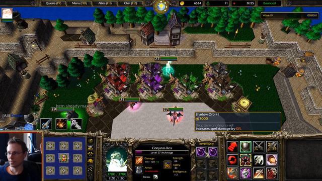 Warcraft 3 | Balanced Hero Survival #22 смотреть онлайн