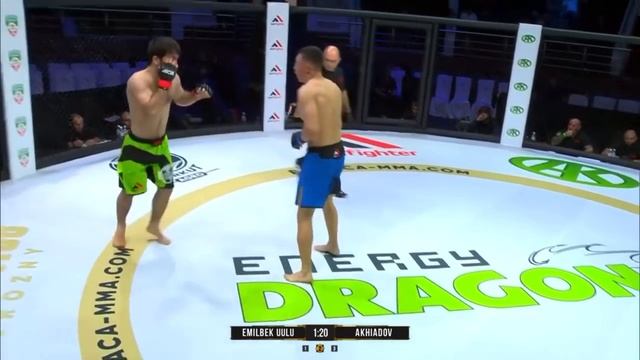 Кровавый бой: Руслан Эмилбек Уулу Vs Ламберд Ахъядов
