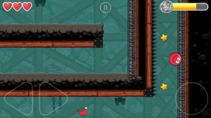 Прохождение Red Ball 4 - Часть 5/Подземные Ходы/Уровни 61-75/Красный шарик