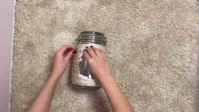 DIY | УКРАШАЕМ БАНКУ КОПИЛКУ смотреть онлайн