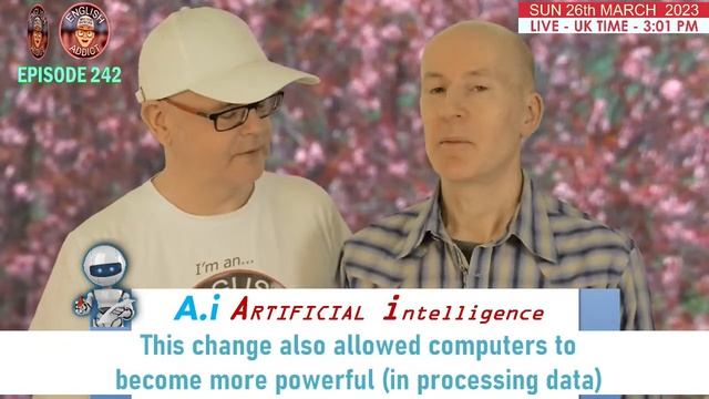 ?Artificial Intelligence: is it GOOD or BAD? - English Addict 242 - LIVE CHAT - Sun 26th March 2023 смотреть онлайн