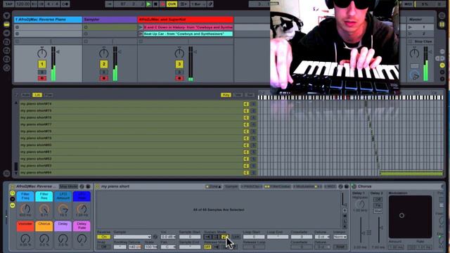 Free Weekly Ableton Live Rack #3 - AfroDjMac Reversed Piano смотреть онлайн