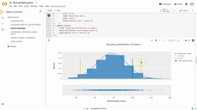 Uncertainty and Bootstrap Confidence Intervals - Video Lecture 10 смотреть онлайн
