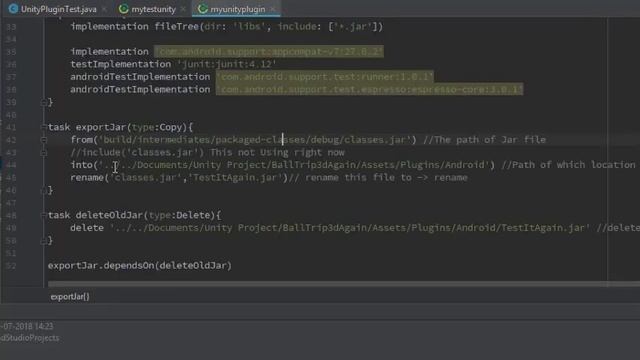 How to Create Android Plugin For Unity Edittor смотреть онлайн