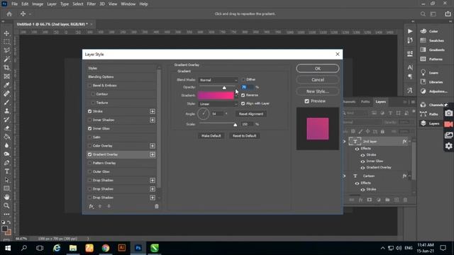 How To Create A Cartoon Gradient Text Effect In Adobe Photoshop