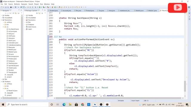 small project in Java #calculator #javaprogramming #java #eclipse ide|calculator by using Java basi смотреть онлайн