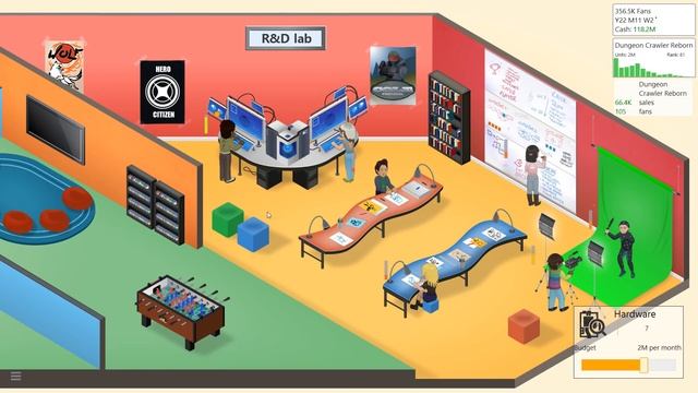 Game Dev Tycoon :: #17 - Research Lab!! смотреть онлайн