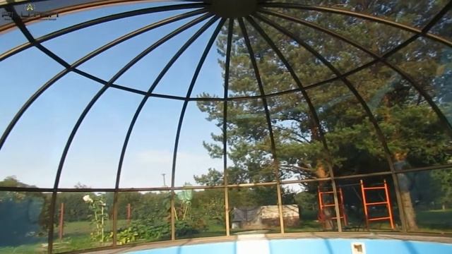 Эксклюзивный круглый павильон для бассейна ALUTEN Elite a-06 смотреть онлайн