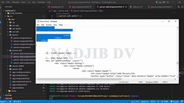 CarManagement Simple Project E.2 (Angular ) - Create Project , Add Bootstrap ,Add Component смотреть онлайн