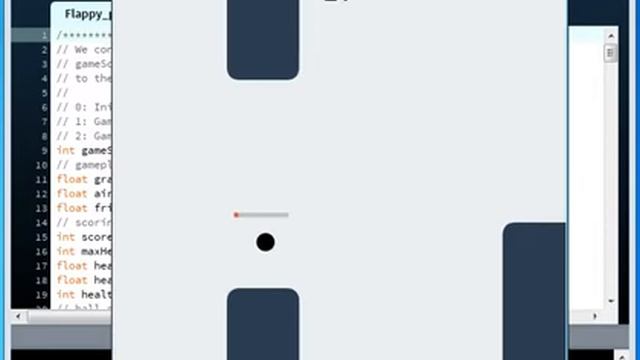 Playing Flappy Pong смотреть онлайн