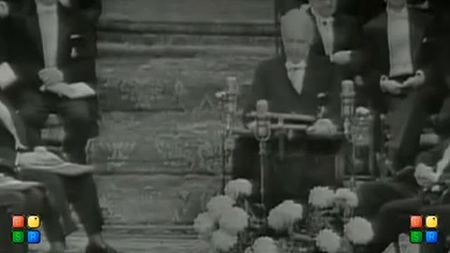 Стокгольм 1958, вручение Нобелевской премии Борису Пастернаку смотреть онлайн