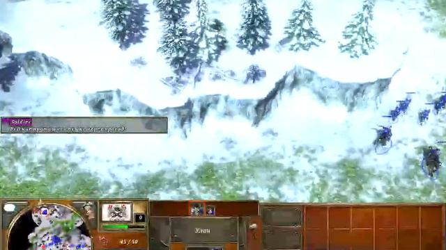 Age of Empires 3 Прохождение на русском Без комментариев Часть 8 Обвал Горы Акт 2 Кровь, Лед и Стал смотреть онлайн