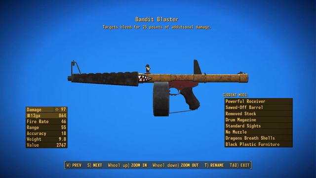 Fallout 4's New Assault Shotgun (Prototype AA12) смотреть онлайн