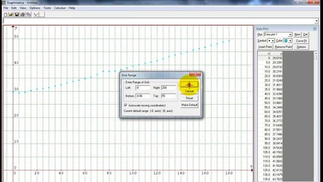 Transfering data from excel into graphmatica.mp4 смотреть онлайн