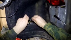 Снимаем задние фонари/замена лампочек Toyota Corolla 2006-2013 год