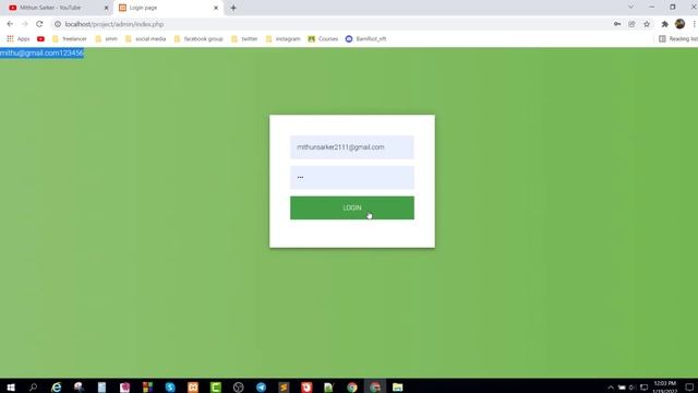 full website development using php mysql database || part 1 смотреть онлайн