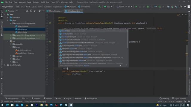Learn Recyclerview Android Studio in Java 2022 | Complete Tutorial смотреть онлайн