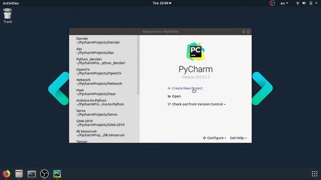 Python dərs-1, Çalışma mühitləri, PyCharm Community смотреть онлайн