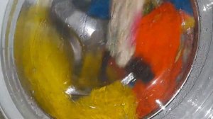 Стирка обычных полотенец. Процесс стирки