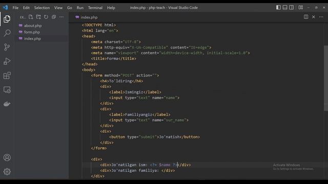 PHP Dasturlash tili - To'liq kurs (7.5 soat) смотреть онлайн