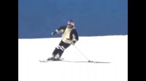 Работа телом и техника прохождения поворотов на параллельных лыжах