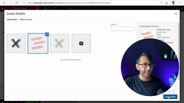 Beta/Dev Custom Nav Menu Icon - Elementor Wordpress Tutorial смотреть онлайн