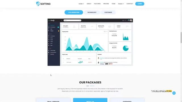 Softing - WordPress Software Landing Page Theme mobile app startup Rola смотреть онлайн