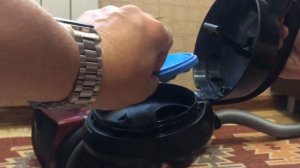 Пылесос Samsung. Как снять фильтр