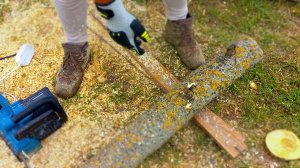 Демонстрация работы цепной пилы FinePower CSE1816