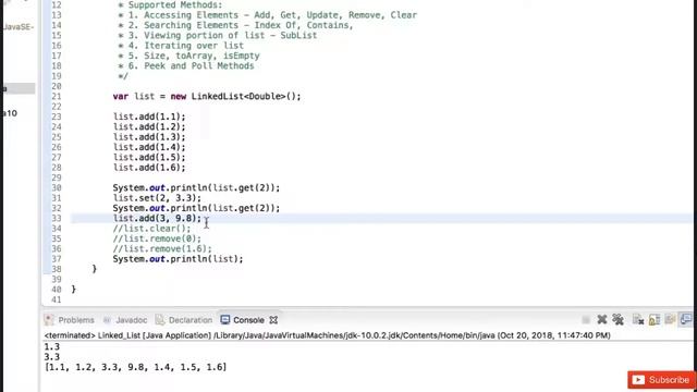 Linked List tutorial || what is linked list in java with example смотреть онлайн