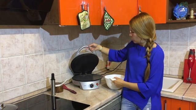 Куриные котлеты в пиццамейкер Clatronic PM3622, ТМ5 смотреть онлайн