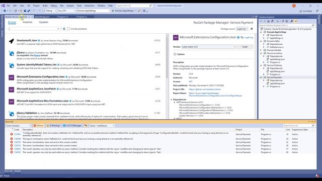 Kafka Introduction | Microservices using Kafka | C# Implementation using Confluent.Kafka (Part 3) смотреть онлайн