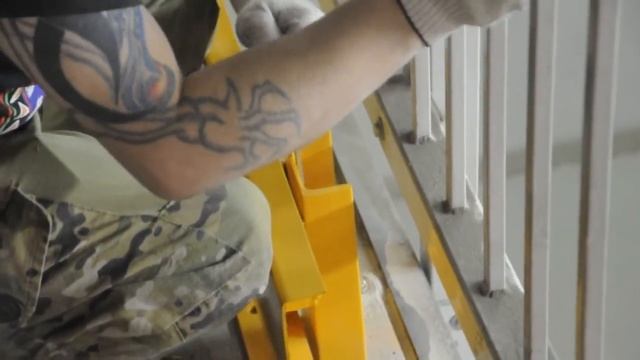 Монтаж колёсоотбойников в Ашан-Братеево смотреть онлайн